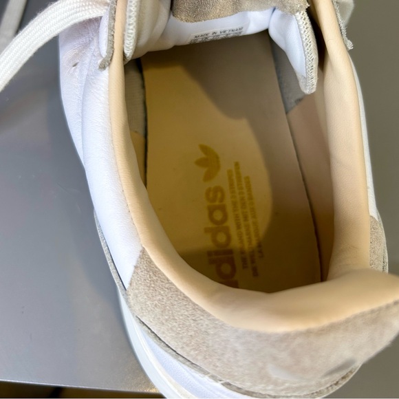 👟”Adidas” Men’s Low Top Leather w/Suede Detail Sneakers Size 12👟 - Picture 9 of 13